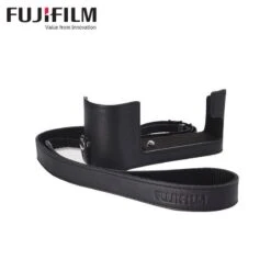 Open Box Fujifilm BLC-XA3 Leather Case - Black