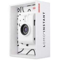 Lomo Instant Camera + 3 Lenses - White -Nikon Shop 11489 lomography lomoinstant and 3 lenses kit white li800w 05 1