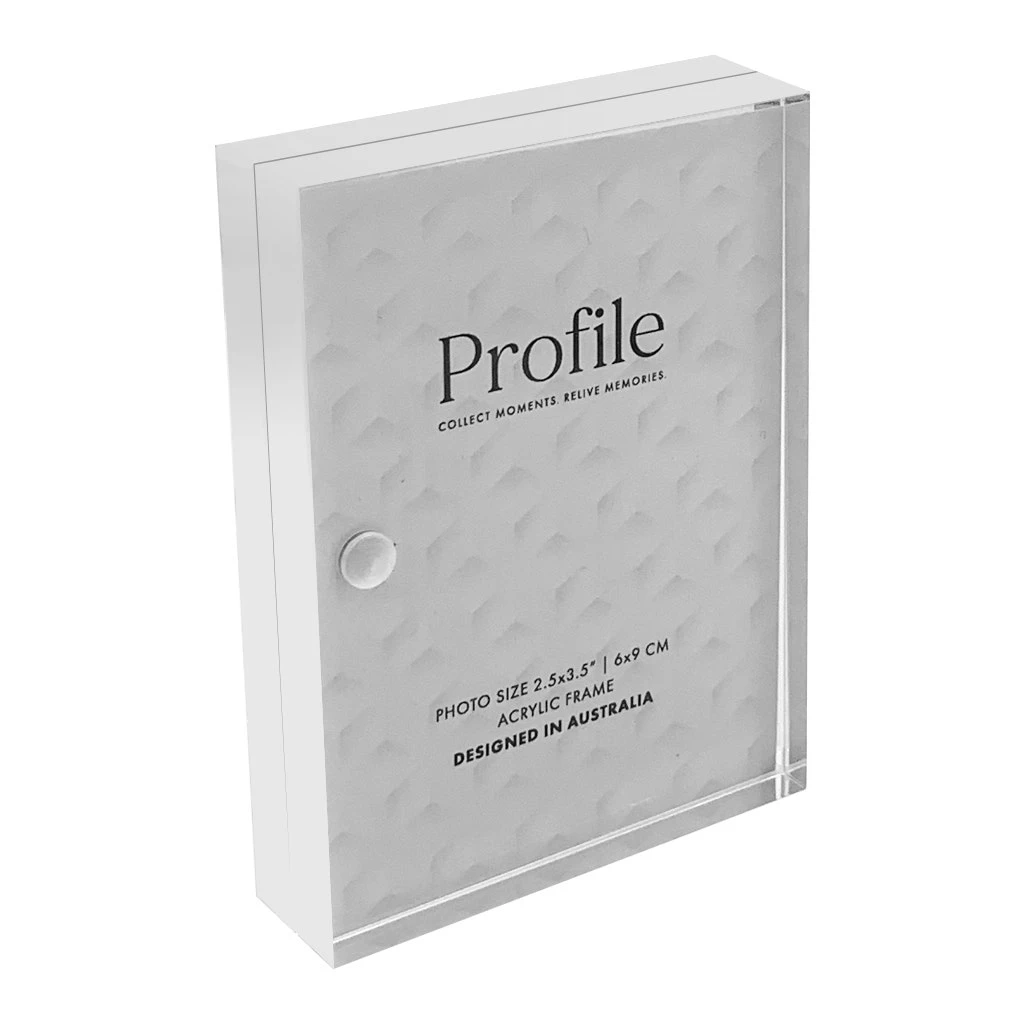 Profile Newtown 2.5x3.5 Acrylic Photo Frame 1 Profile Newtown 2.5x3.5 Acrylic Photo Frame