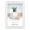 Profile Eternal White 4x6 Photo Frame