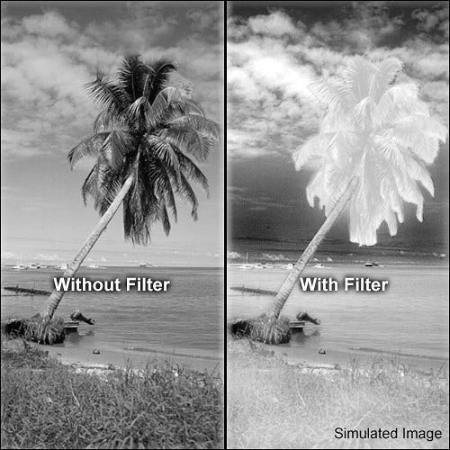 HOYA 55mm R72 INFRARED Filter 2 HOYA 55mm R72 INFRARED Filter - Image 2