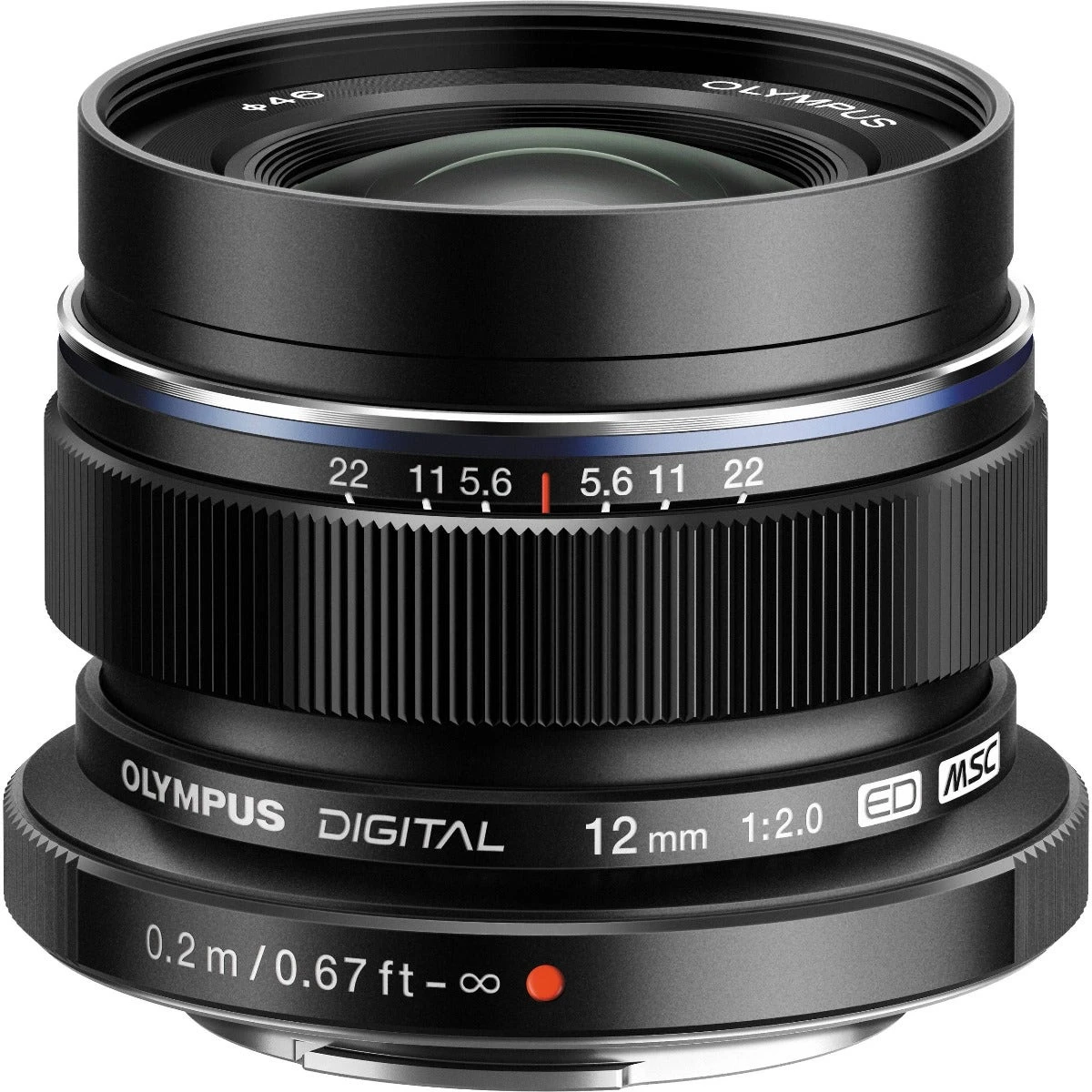 Olympus 12mm F/2.0 Lens - Black 1 Olympus 12mm F/2.0 Lens - Black