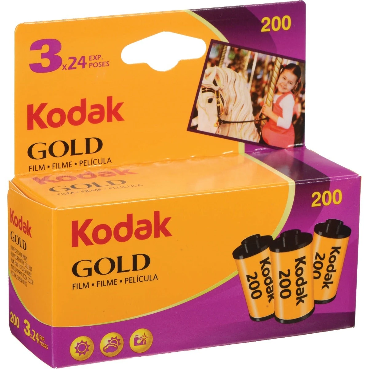 Kodak Gold 200 24exp 3 Pack 1 Kodak Gold 200 24exp 3 Pack