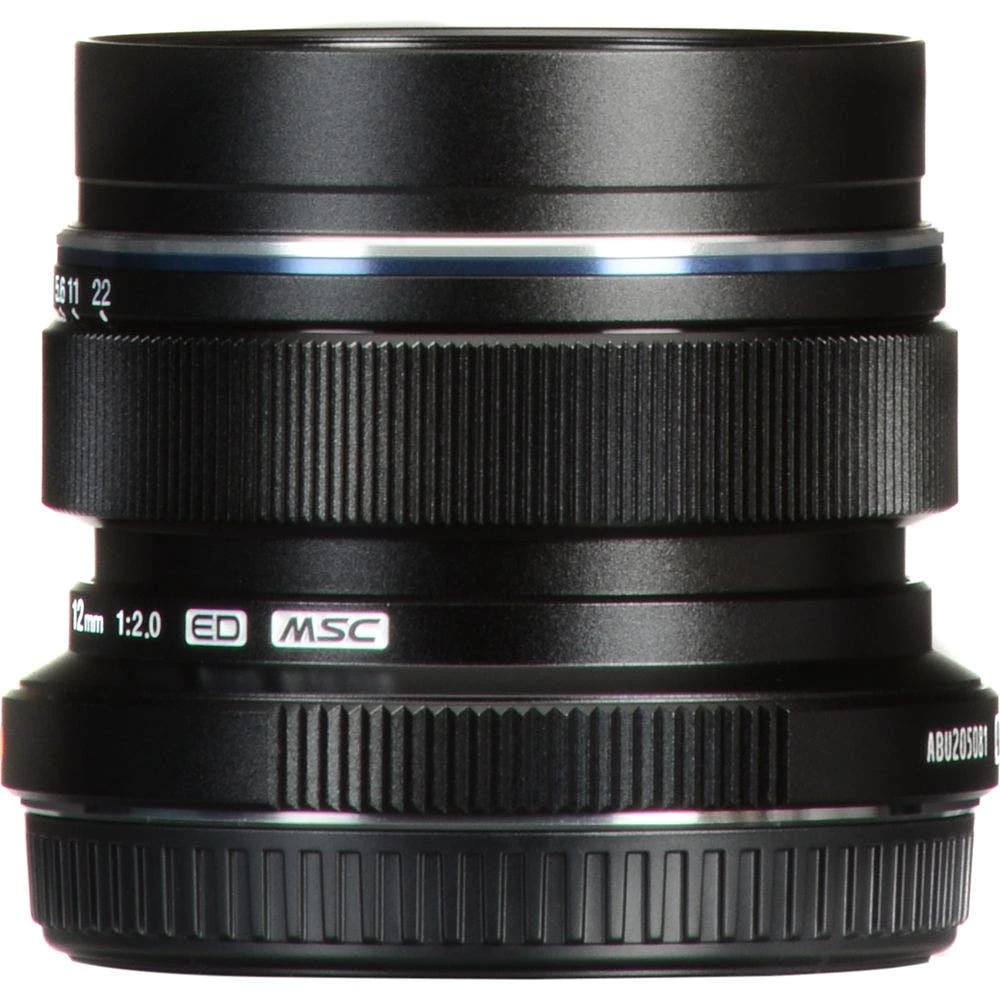Olympus 12mm F/2.0 Lens - Black 3 Olympus 12mm F/2.0 Lens - Black - Image 3