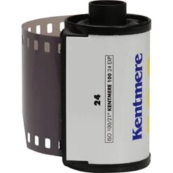 Kentmere Pan 100 Black And White Negative Film 35mm - 24 Exposure