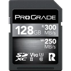 ProGrade Digital 128GB SDXC UHS-II V90 Memory Card ( Cobalt )