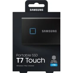 Samsung T7 Touch 1TB USB 3.2 Portable SSD - Black 18 Samsung T7 Touch 1TB USB 3.2 Portable SSD - Black -Nikon Shop 1579613541 img 1306870