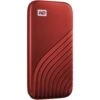 WD My Passport 500GB USB-C Portable SSD - Red