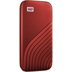 WD My Passport 500GB USB-C Portable SSD - Red