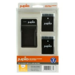 Jupio Nikon EN-EL14A Twin Battery + Charger Kit