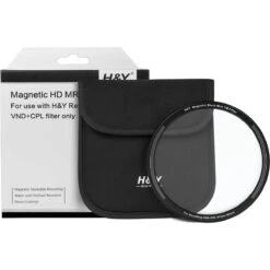 H&Y Black Mist 1/4 Magnetic Clip-on Filter For Revoring VND&CPL (46-62mm)