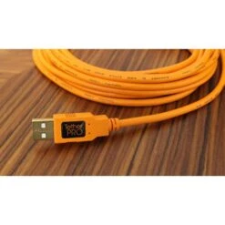 Tether Tools Tetherpro USB 2.0 A To Mini-B 5 Pin, 4.6m, Hi-Visible Orange -Nikon Shop 16402 d1 1
