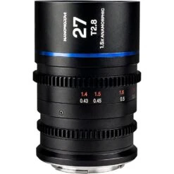 Laowa Nanomorph 27mm T2.8 1.5XS35 Anamorphic Lens - MFT Mount (Blue)