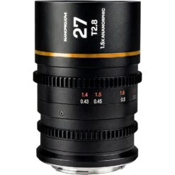 Laowa Nanomorph 35mm T2.4 1.5X S35 Anamorphic Lens - Fuji X Mount (Amber)