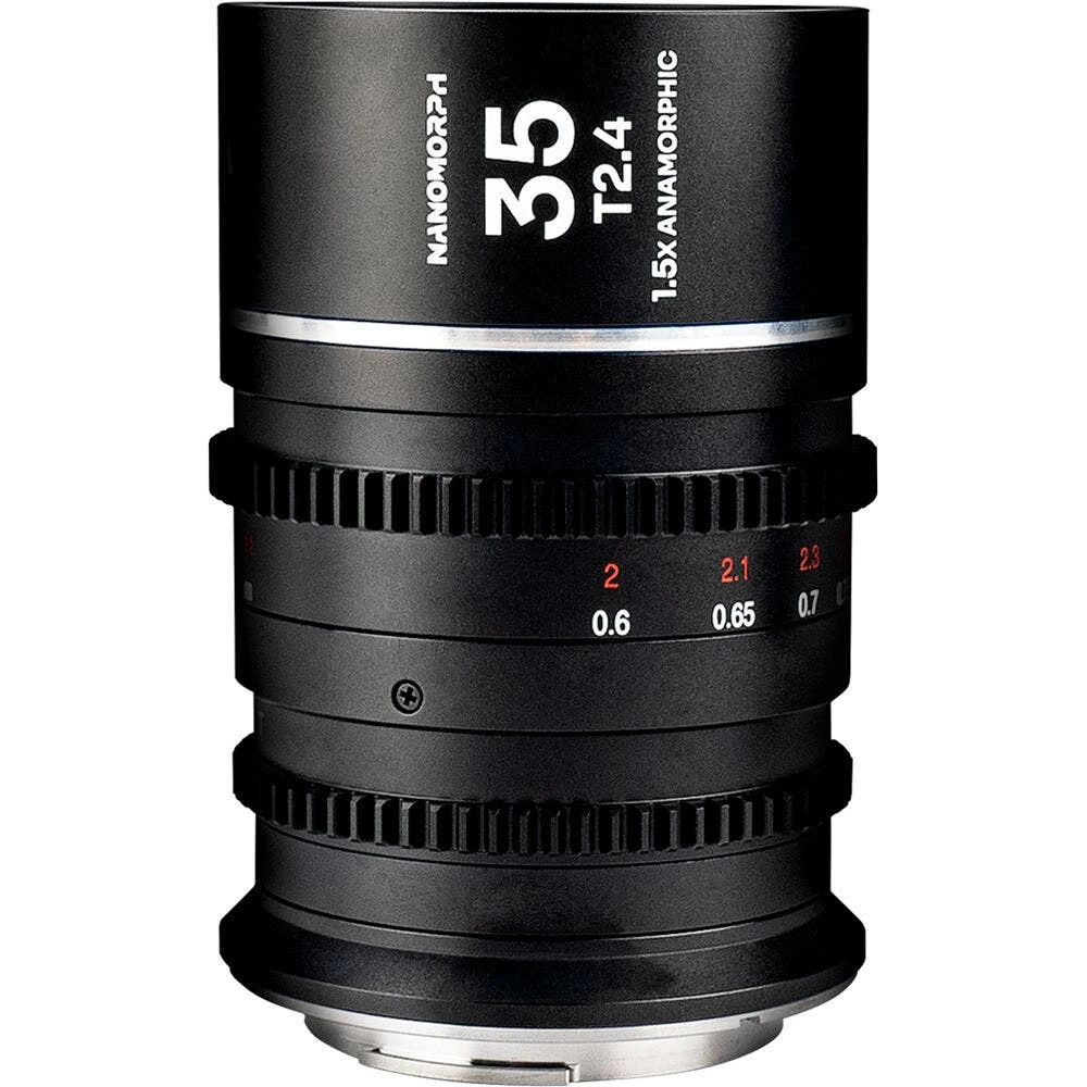 Laowa Nanomorph 35mmT2.41.5XS35 Anamorphic Lens - Canon RF Mount (Silver) 1 Laowa Nanomorph 35mmT2.41.5XS35 Anamorphic Lens - Canon RF Mount (Silver)