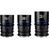 Laowa NanomorphS35 Prime3 Anamorphic Lens Bundle(27mm, 35mm, 50mm) - MFT Mount (Blue)
