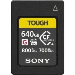 Sony 640GB CFexpress Type A TOUGH Memory Card