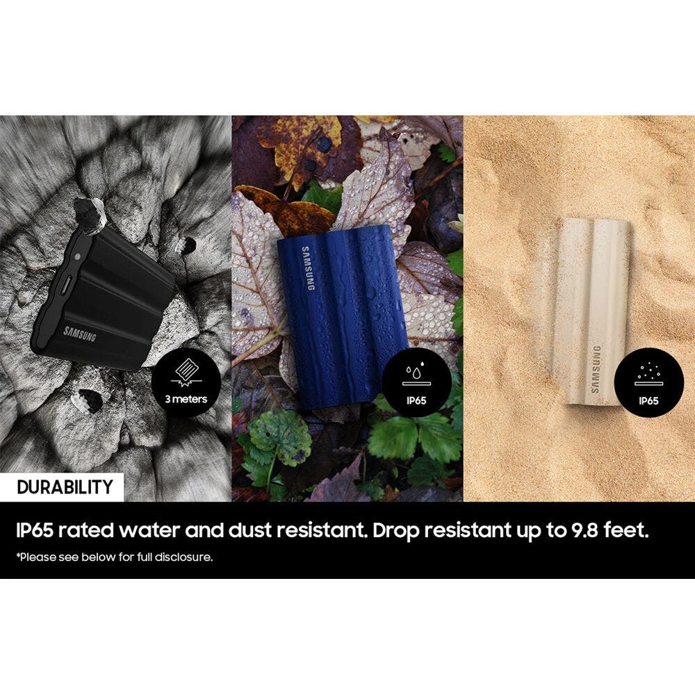 Samsung T7 Shield 4TB USB 3.2 Portable SSD - Black 5 Samsung T7 Shield 4TB USB 3.2 Portable SSD - Black - Image 5