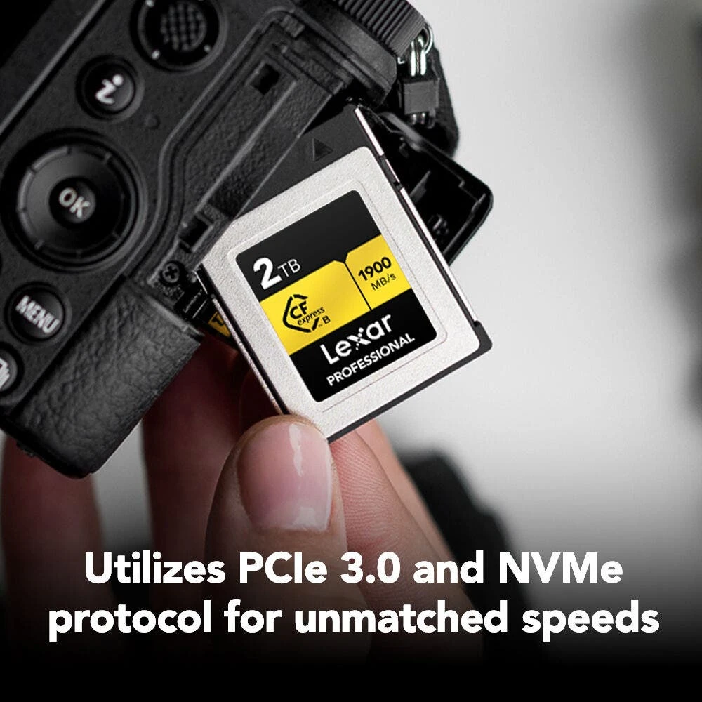 Lexar 2TB Professional CFexpress Type B Card GOLD Series 5 Lexar 2TB Professional CFexpress Type B Card GOLD Series - Image 5