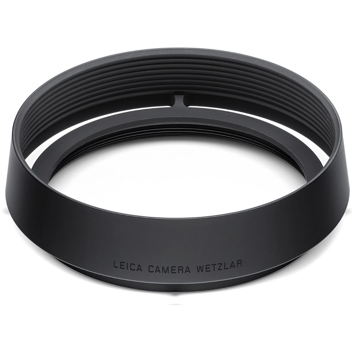 LEICA Lens Hood, Round, Aluminium, Black Anodized Finish 1 LEICA Lens Hood, Round, Aluminium, Black Anodized Finish