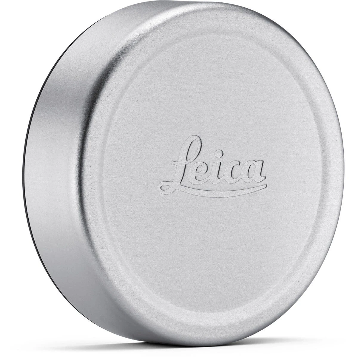 LEICA Lens Cap Q, E49, Aluminium, Silver Anodized Finish 1 LEICA Lens Cap Q, E49, Aluminium, Silver Anodized Finish