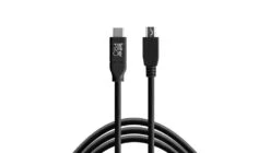 TetherPro USB-C TO 2.0 Micro-B 5-Pin 4.6M Black Cable