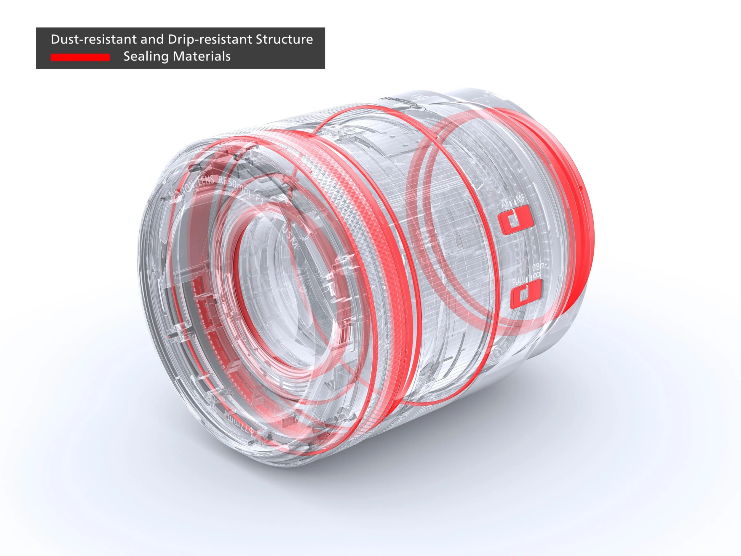 Canon® Canon RF 50mm F/1.2L USM Lens 3 Canon® Canon RF 50mm F/1.2L USM Lens - Image 3