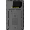 Nitecore UCN1 Canon USB Dual Slot Charger For Canon LP-E6N, LP-E6, LP-E8