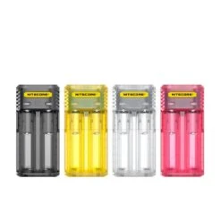 Nitecore Q4 Li-on & IMR 4-slot Quick Battery Charger - Pink