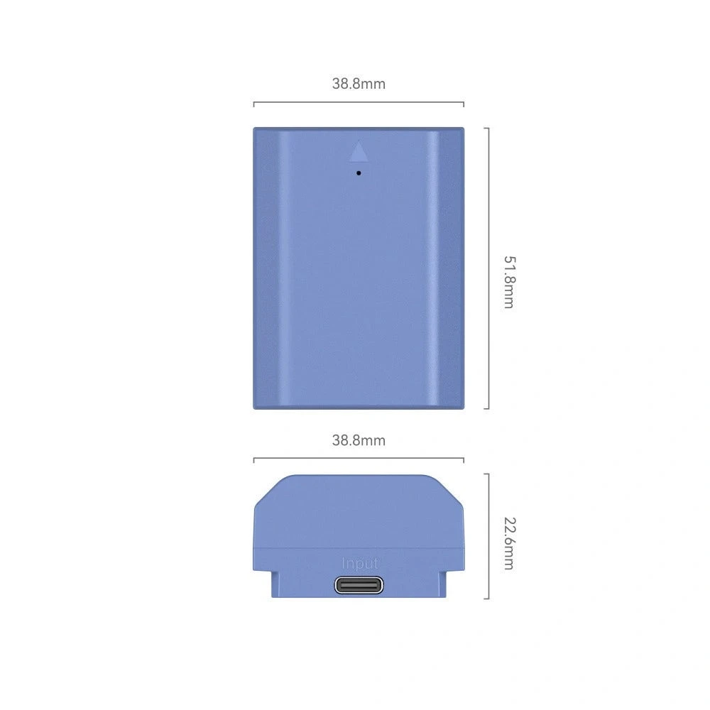 SmallRig NP-FZ100 USB-C Rechargeable Camera Battery 4265 2 SmallRig NP-FZ100 USB-C Rechargeable Camera Battery 4265 - Image 2