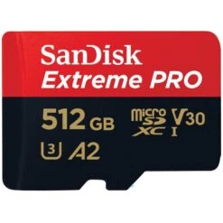 SanDisk Extreme PRO MicroSDXC 512GB 200MB/s Memory Card