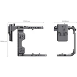 SmallRig Cage Kit For Sony FX6 4124 26 SmallRig Cage Kit For Sony FX6 4124 -Nikon Shop 6941590013022 03