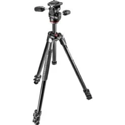Manfrotto Aluminium 3-Section Tripod With Head