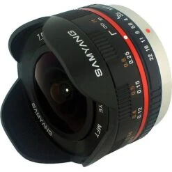 SAMYANG 7.5mm F/3.5 Fisheye - MFT Mount - Black -Nikon Shop 7450 samyang 7 5mm f3 5 umc fisheye mft lens black 200700 03 1