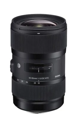 Sigma 18-35mm F/1.8 Canon (Art) DC HSM