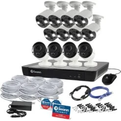 Swann 12 Camera 16 Channel 4K Professional NVR Security System -Nikon Shop 88 7