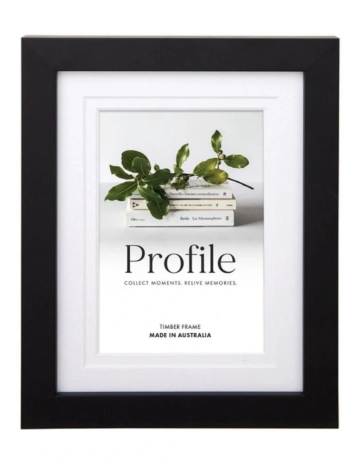 Profile Deluxe Gallery Photo Wall Frame Set D - 8 Frames - Black 3 Profile Deluxe Gallery Photo Wall Frame Set D - 8 Frames - Black - Image 3