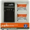 Jupio Olympus Li-42 Twin Battery + Charger Kit
