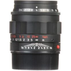 Leica - Summilux-M 50mm F/1.4 - Black Chrome Finish -Nikon Shop 9573 x5 1