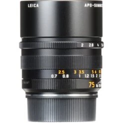 Leica - Summicron-m 75mm F/2 Apo -Nikon Shop 9623 leica apo summicron m 75mm f2 asph lens 11637a 1