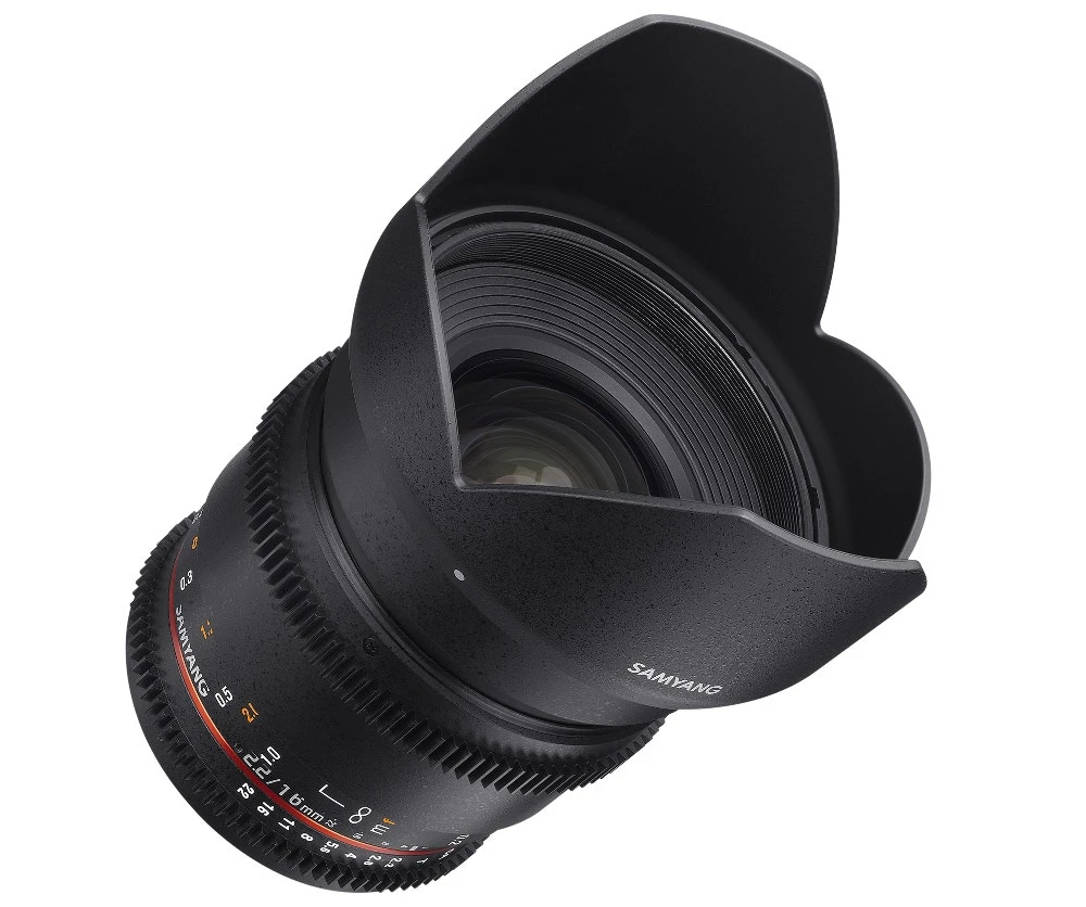 Samyang 16mm T2.2 VDSLR II - Canon EOS APS-C 2 Samyang 16mm T2.2 VDSLR II - Canon EOS APS-C - Image 2