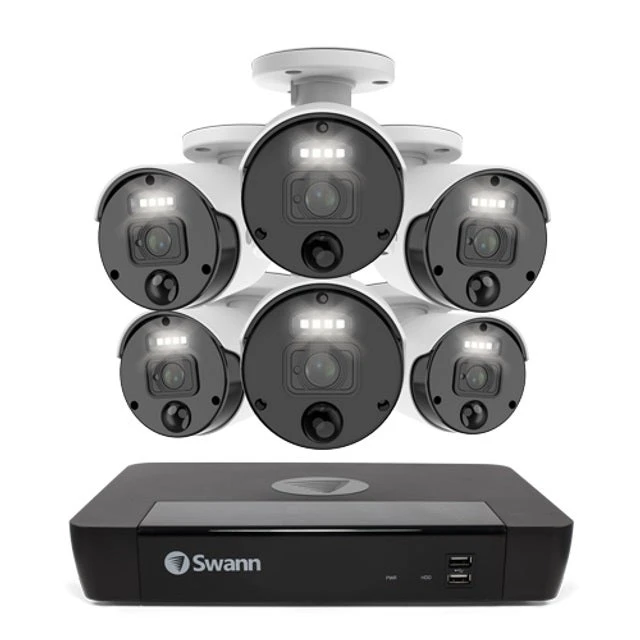 Swann Master-Series 6 Camera 8 Channel 4K NVR Security System 1 Swann Master-Series 6 Camera 8 Channel 4K NVR Security System