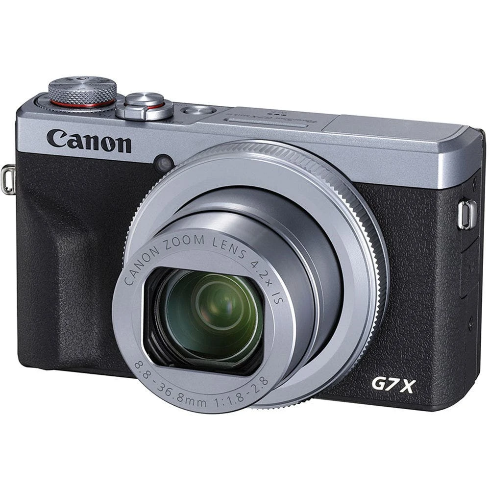 Canon® Canon PowerShot G7X Mark III - Silver 2 Canon® Canon PowerShot G7X Mark III - Silver - Image 2