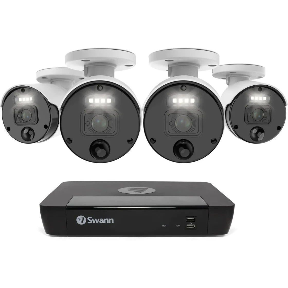Swann Master-Series 4 Camera 8 Channel 4K NVR Security System 1 Swann Master-Series 4 Camera 8 Channel 4K NVR Security System