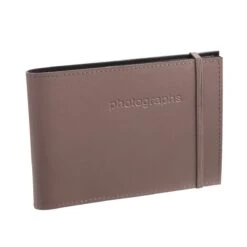 Profile Citi Leather Album - Taupe 52 Photos