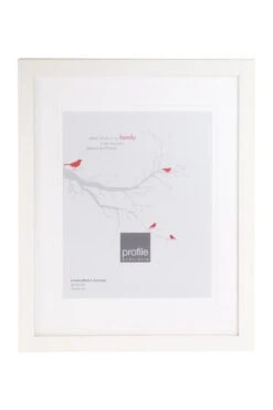 Profile 10420 Deluxe White 5x7/8x10 13x18/20x25cm Frame 2 Pack Bundle