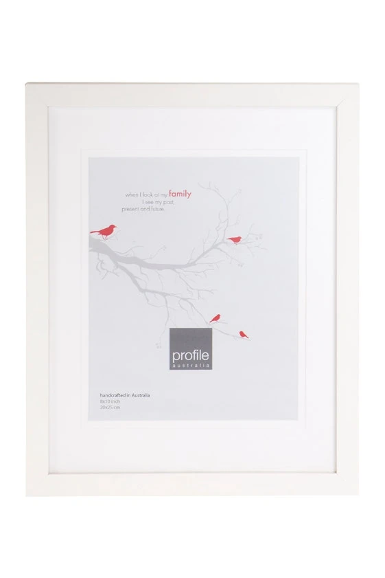 Profile 10420 Deluxe White 5x7/8x10 13x18/20x25cm Frame 2 Pack Bundle 1 Profile 10420 Deluxe White 5x7/8x10 13x18/20x25cm Frame 2 Pack Bundle