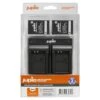 Jupio Value Pack: 2x Canon LP-E12 Battery + USB Dual Charger