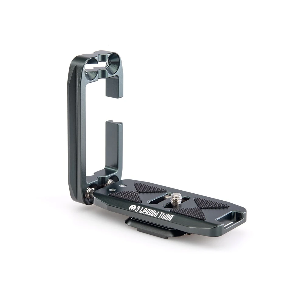 3 Legged Thing Ellie PD Universal L-Bracket With Peak Design Capture-Compatible Base (Grey) 1 3 Legged Thing Ellie PD Universal L-Bracket With Peak Design Capture-Compatible Base (Grey)