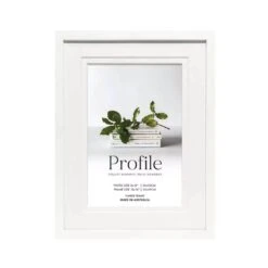 Profile Deluxe Gallery Photo Wall Frame Set F - 10 Frames - White